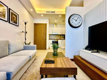 Furnished 1BR in Salmiya, near Gulf Road for rent.